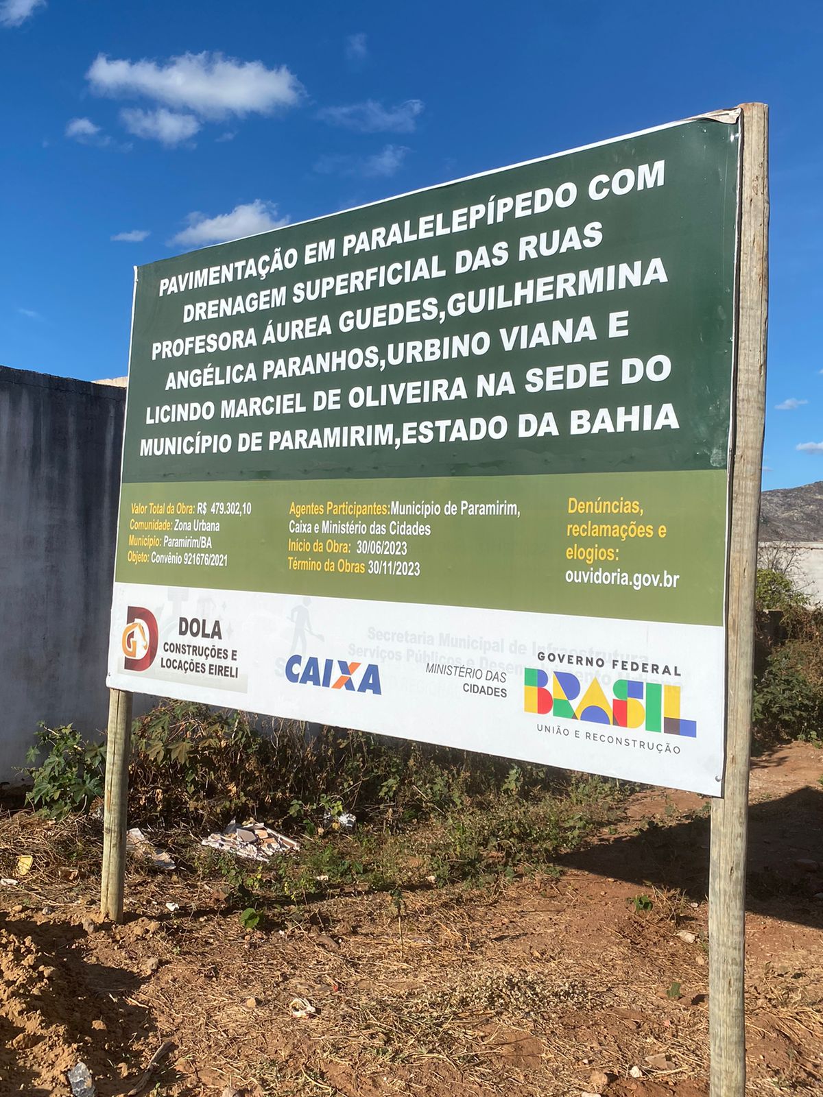 Pavimentação em Paralelepípedos com Drenagem Superficial